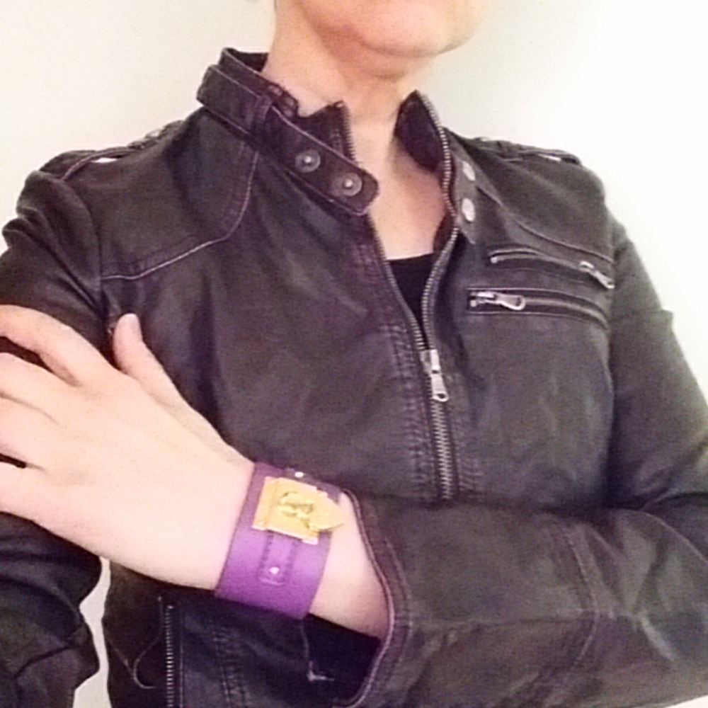 Sale! Vegan Leather Guess Moto Jacket